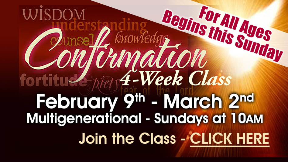 Adult Confirmation Class | Suncreek UMC